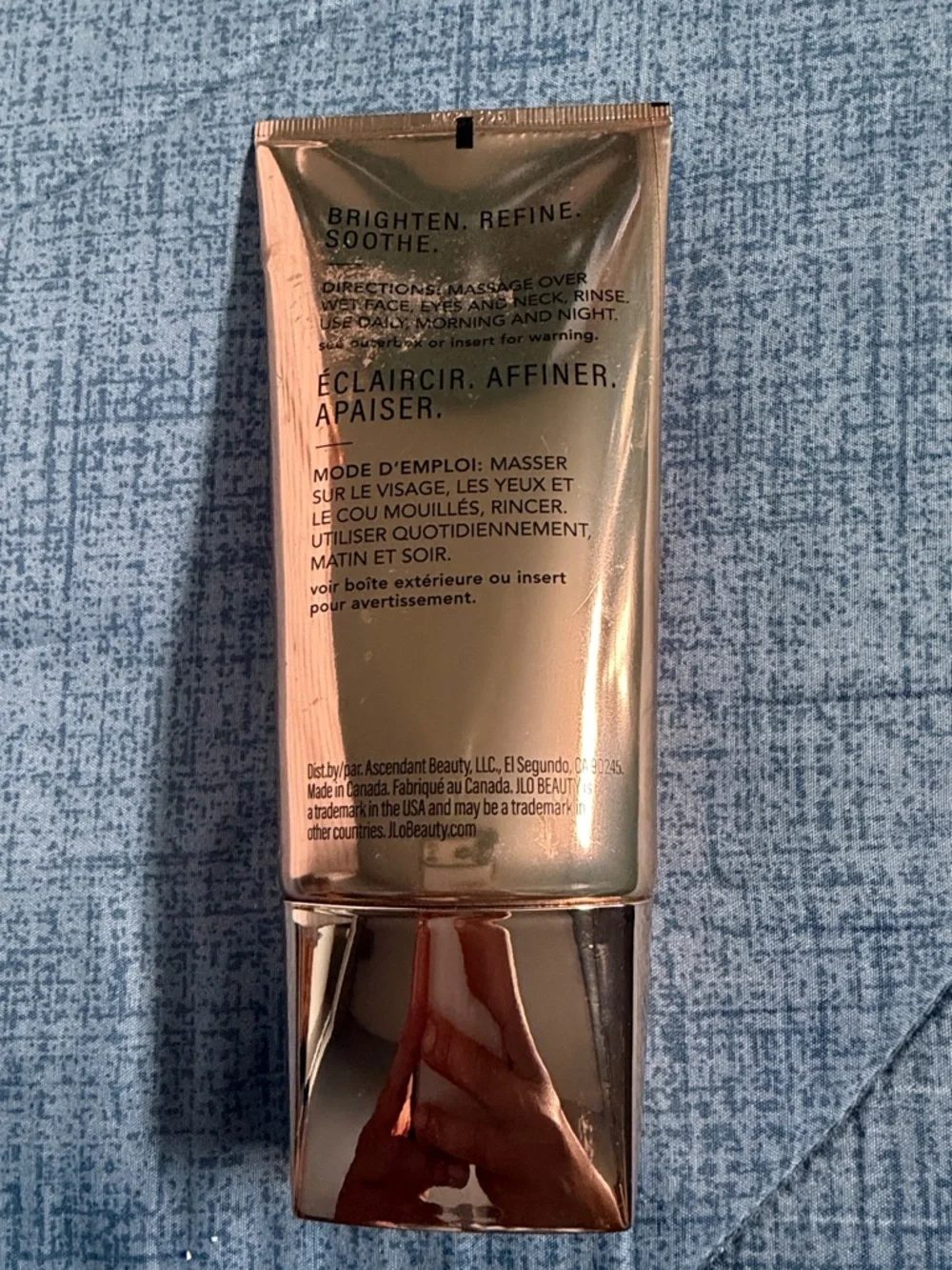 JLO BEAUTY That Hit Single Gel Cream Cleanser - Rose Gold - Picture 3 of 4